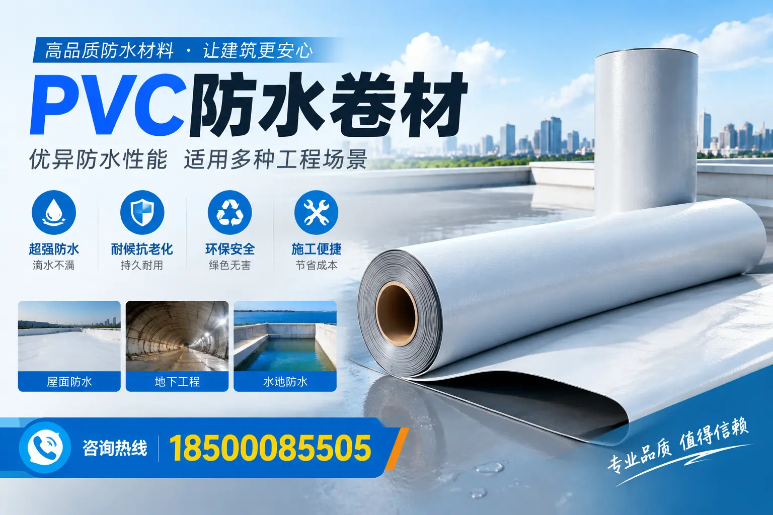 海西PVC防水卷材的价格行情及购买渠道分析